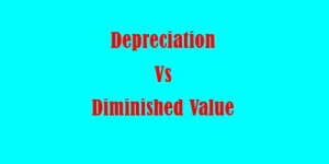 Is diminished value the same as depreciation?