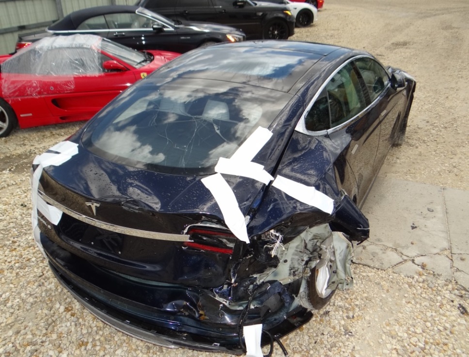 Tesla Total Loss